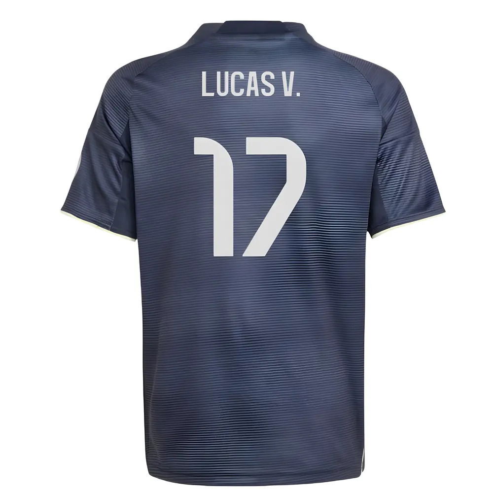 2025-2026 Real Madrid Away Shirt (Kids) (Lucas V. 17)