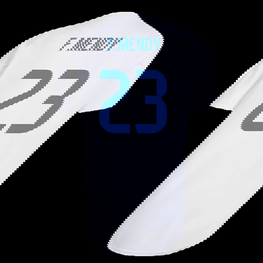 2025-2026 Real Madrid EU Training Jersey (White) (F.Mendy 23)