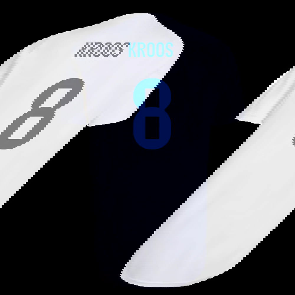 2025-2026 Real Madrid EU Training Jersey (White) (Kroos 8)