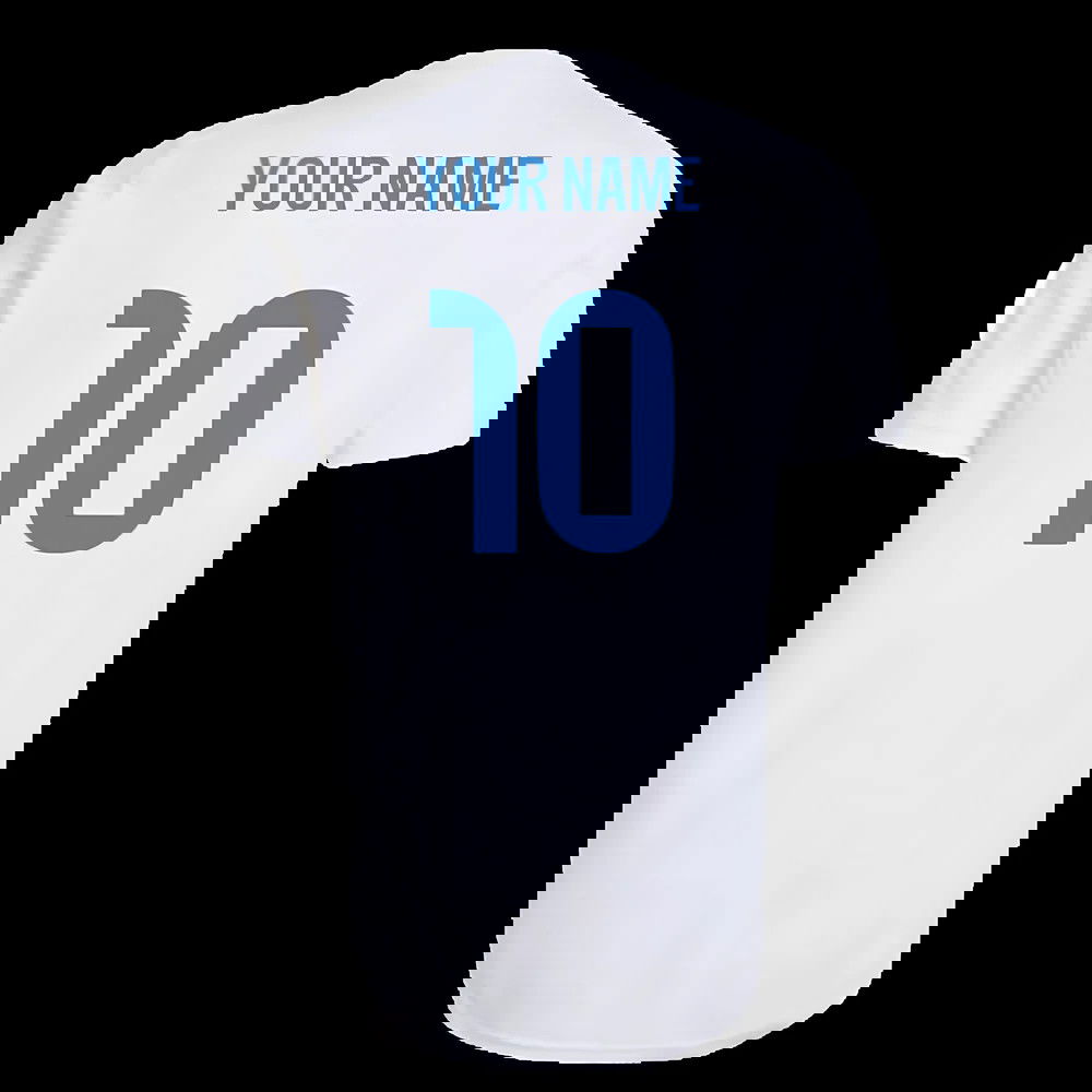 2025-2026 Real Madrid EU Training Jersey (White) (Your Name)