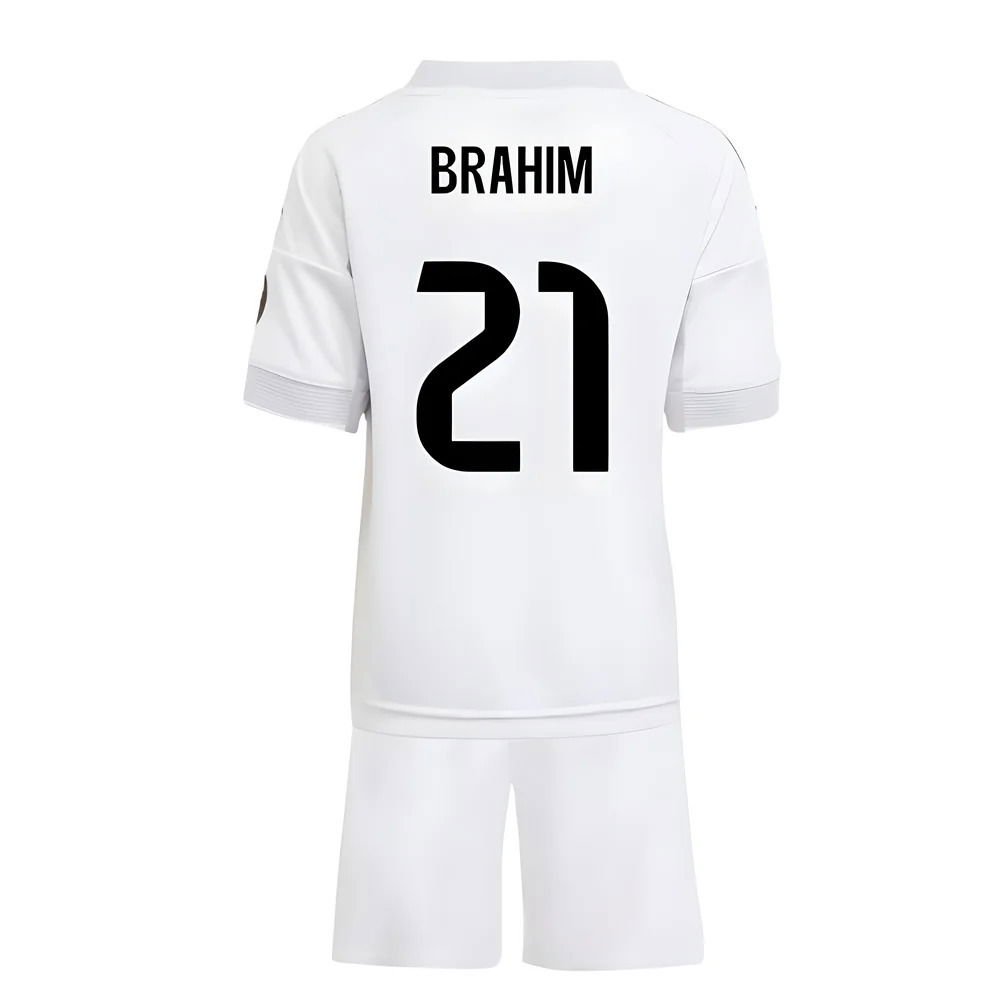 2025-2026 Real Madrid Home Mini Kit (Brahim 21)