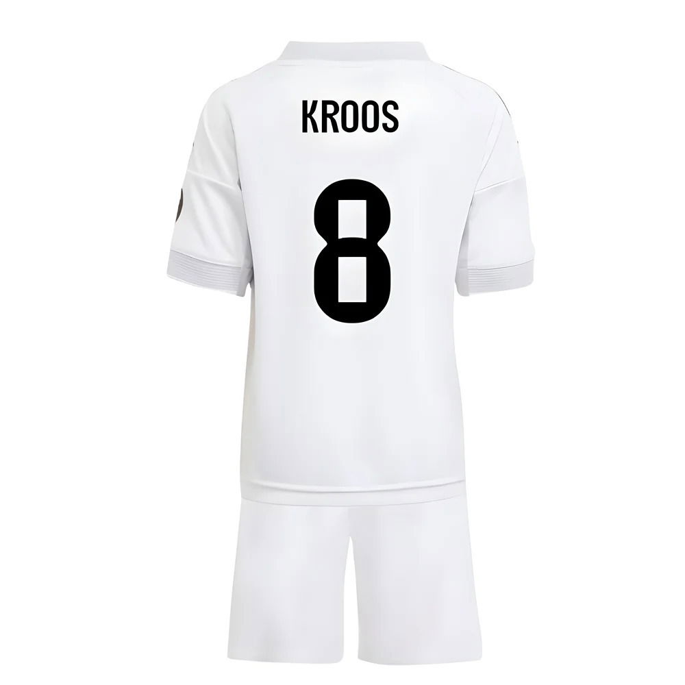 2025-2026 Real Madrid Home Mini Kit (Kroos 8)