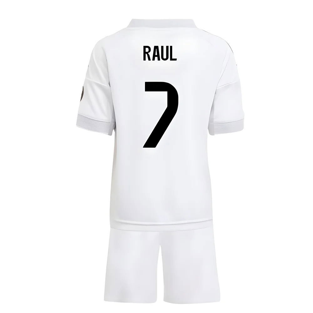 2025-2026 Real Madrid Home Mini Kit (Raul 7)