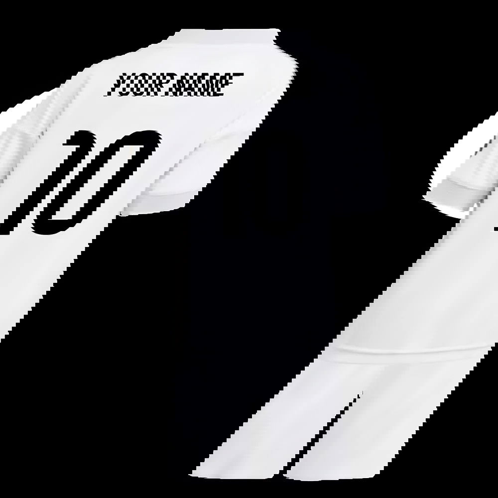 2025-2026 Real Madrid Home Mini Kit (Your Name)