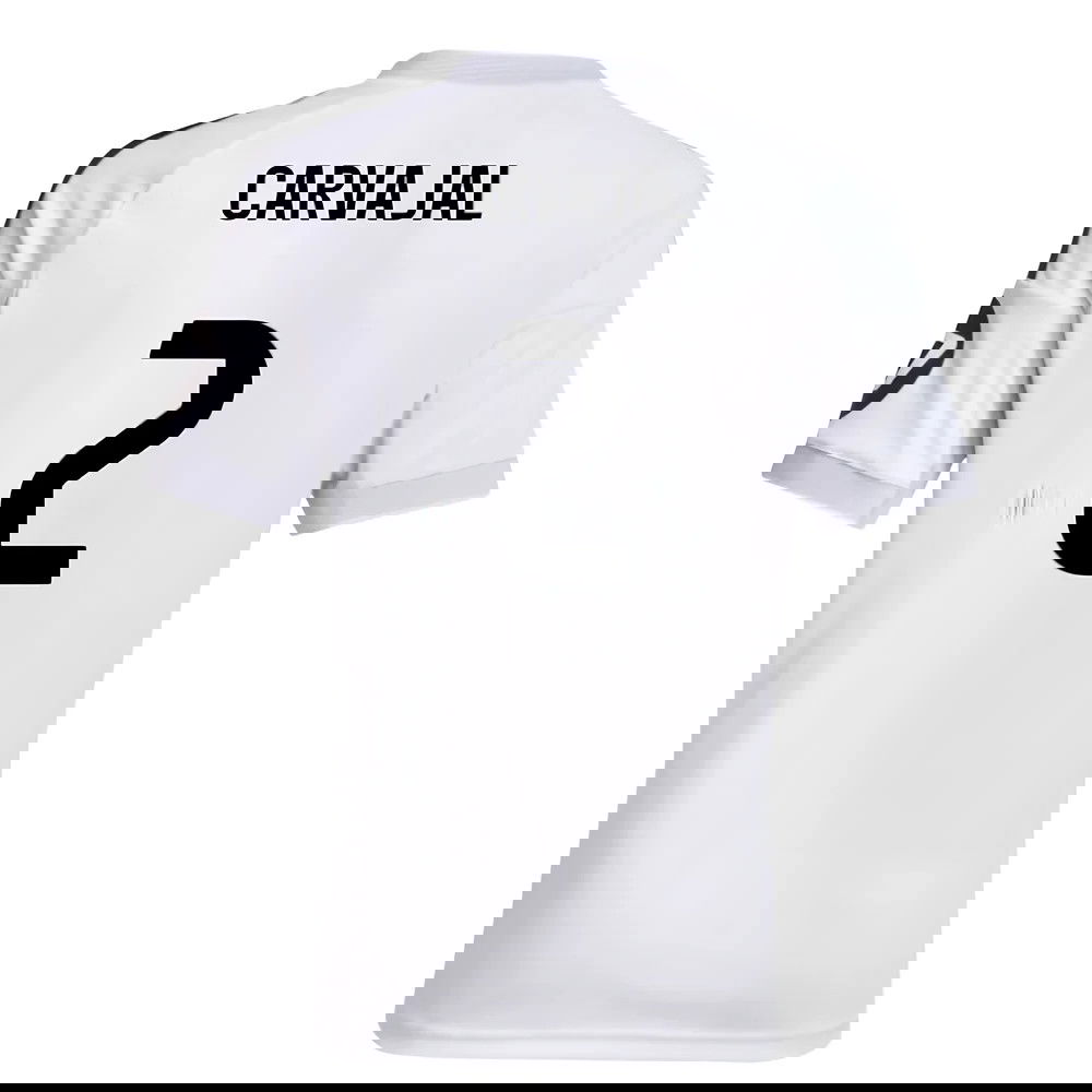 2025-2026 Real Madrid Home Shirt (Kids) (Carvajal 2)