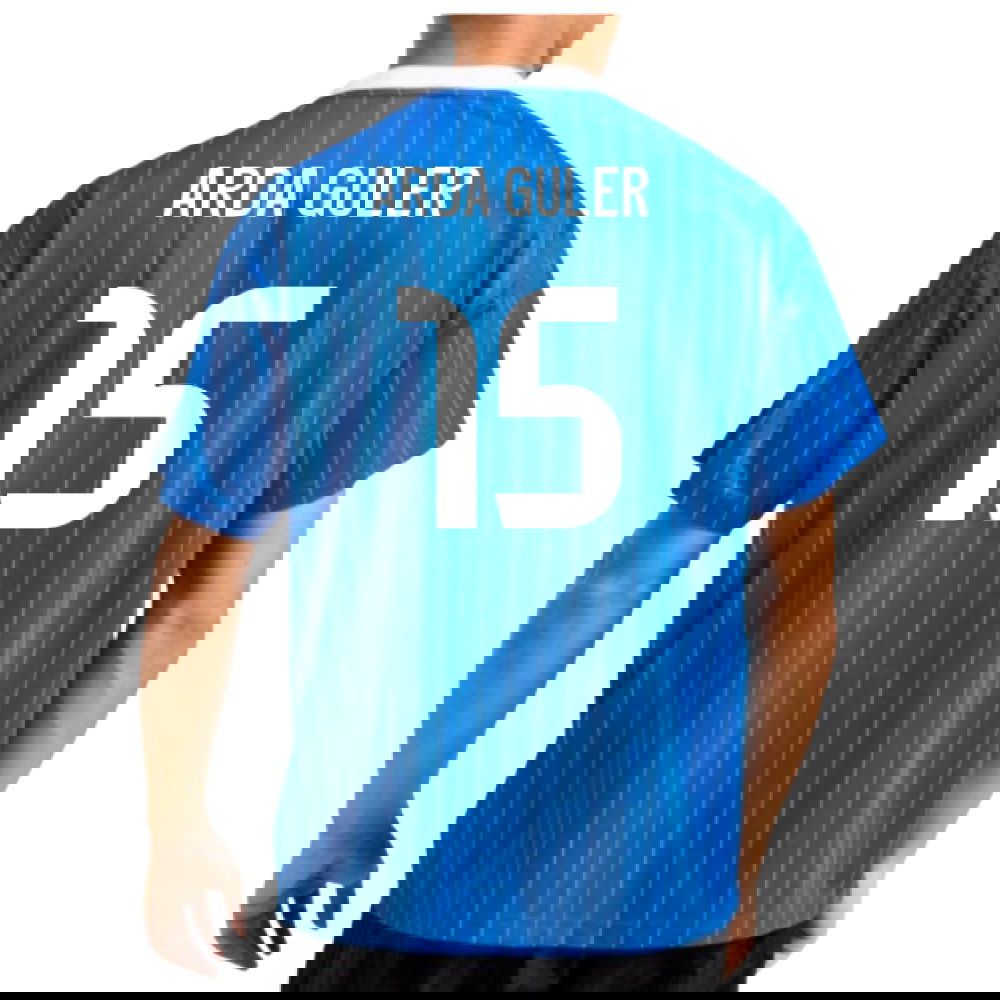 2025-2026 Real Madrid Icon Shirt (Blue) (Arda Guler 15)