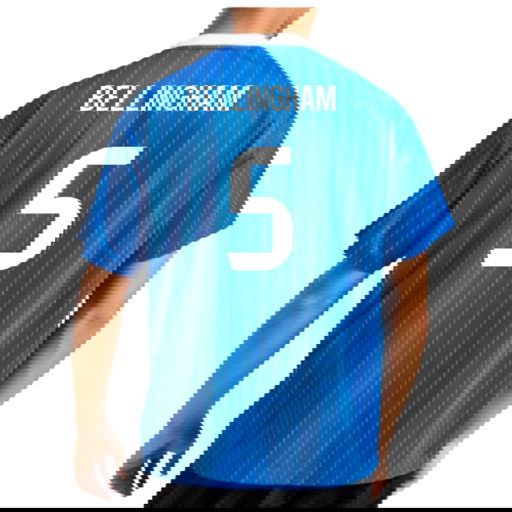 2025-2026 Real Madrid Icon Shirt (Blue) (Bellingham 5)