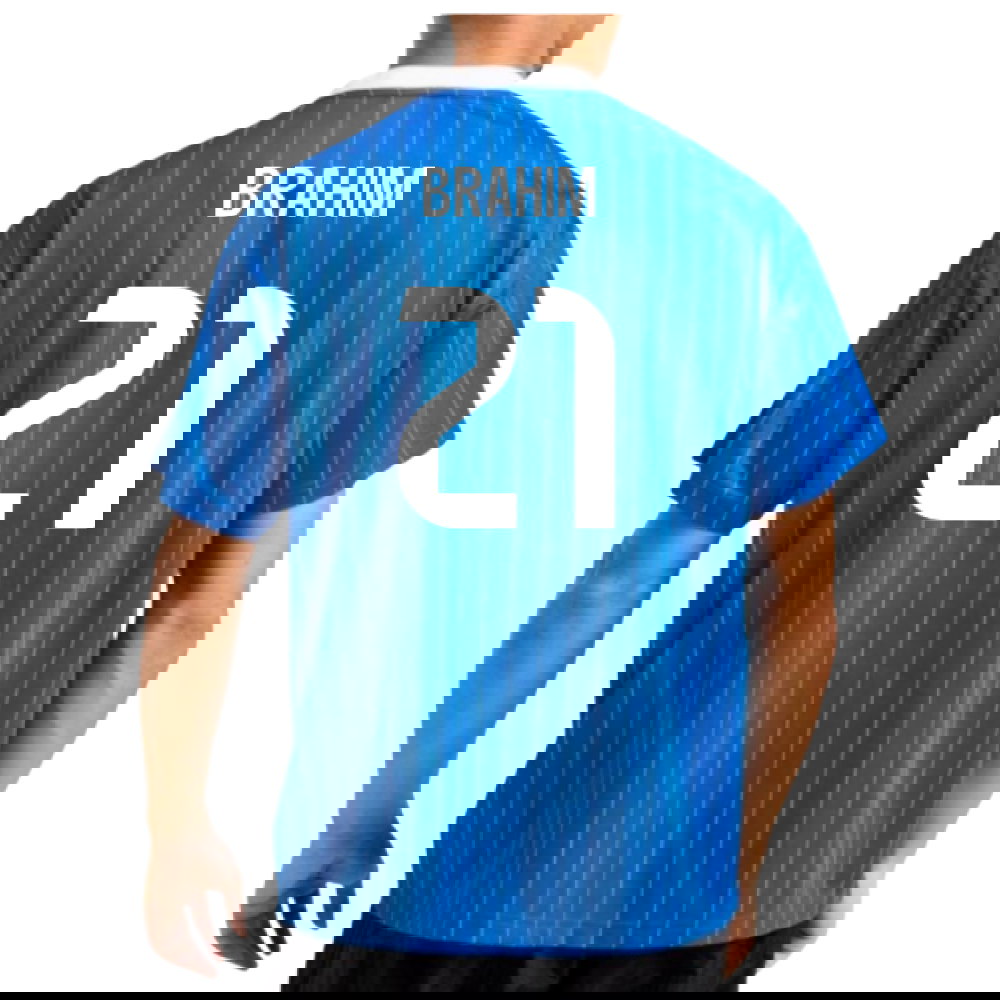 2025-2026 Real Madrid Icon Shirt (Blue) (Brahim 21)