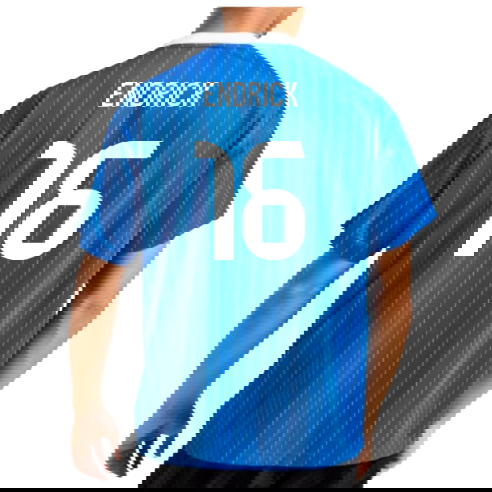 2025-2026 Real Madrid Icon Shirt (Blue) (Endrick 16)