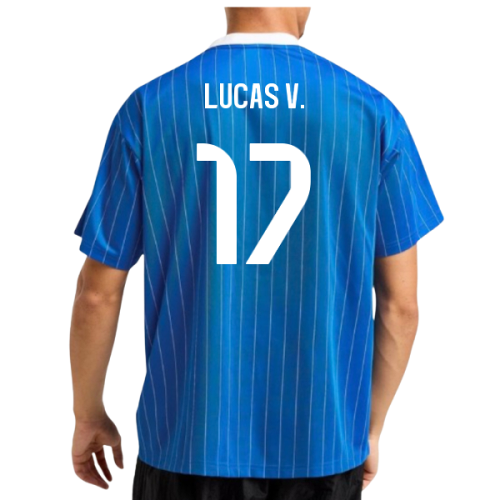 2025-2026 Real Madrid Icon Shirt (Blue) (Lucas V. 17)