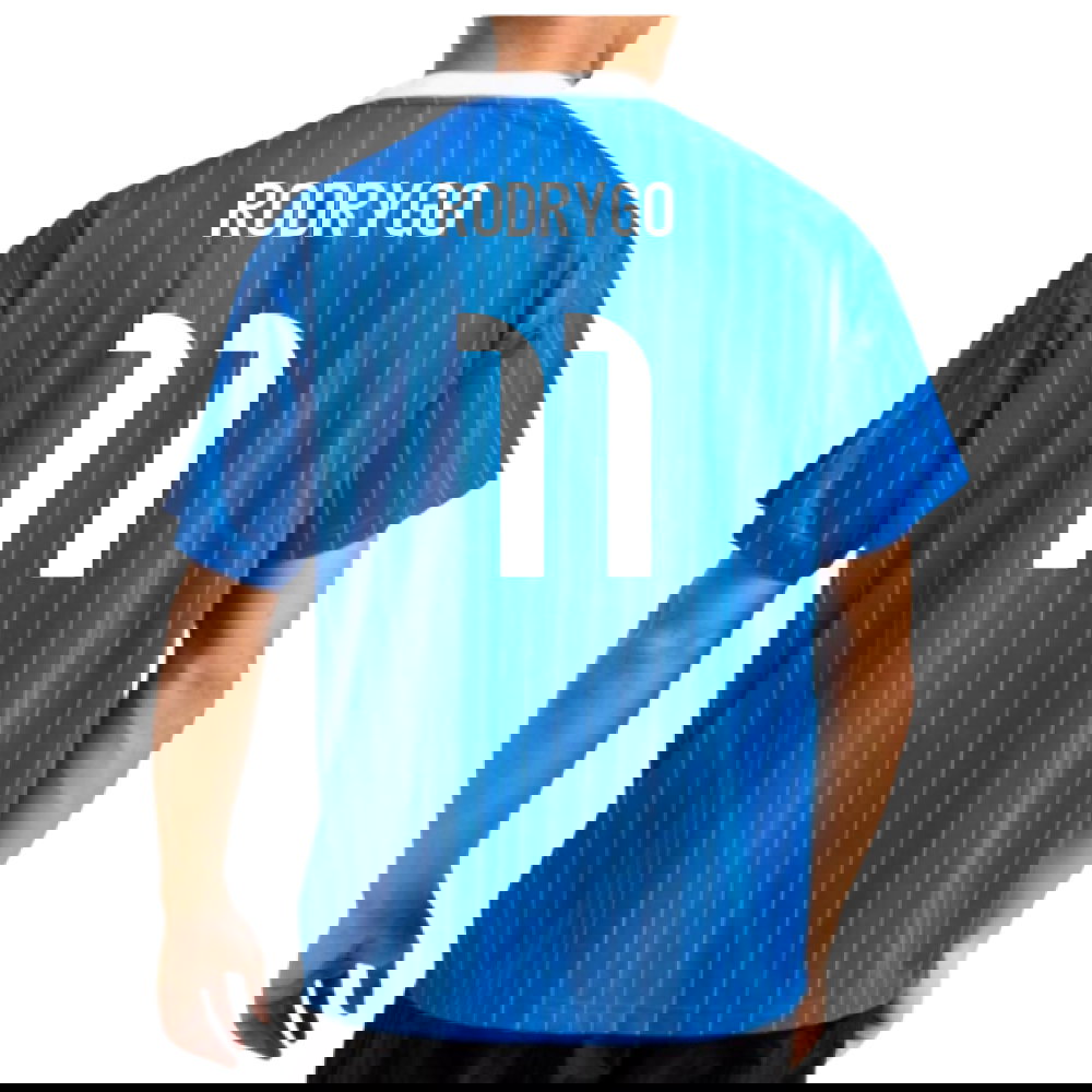 2025-2026 Real Madrid Icon Shirt (Blue) (Rodrygo 11)