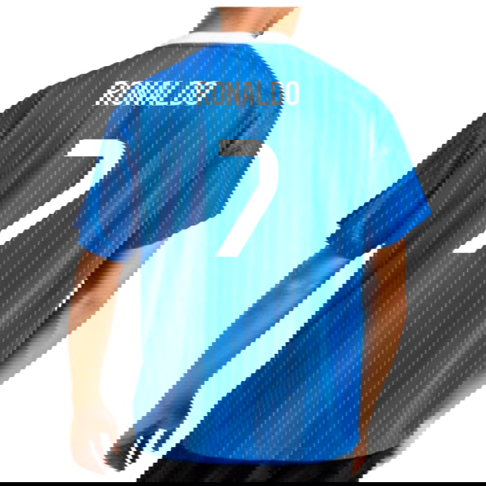 2025-2026 Real Madrid Icon Shirt (Blue) (Ronaldo 7)