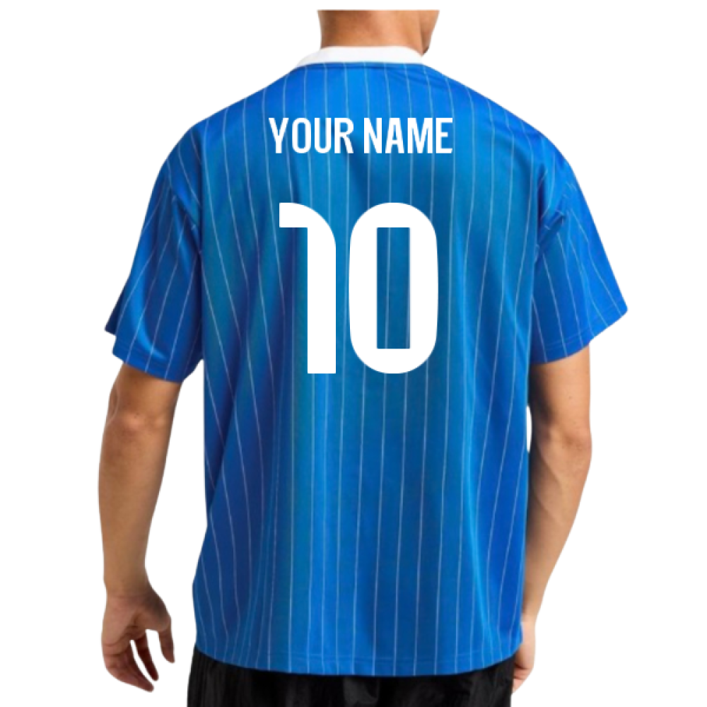 2025-2026 Real Madrid Icon Shirt (Blue) (Your Name)