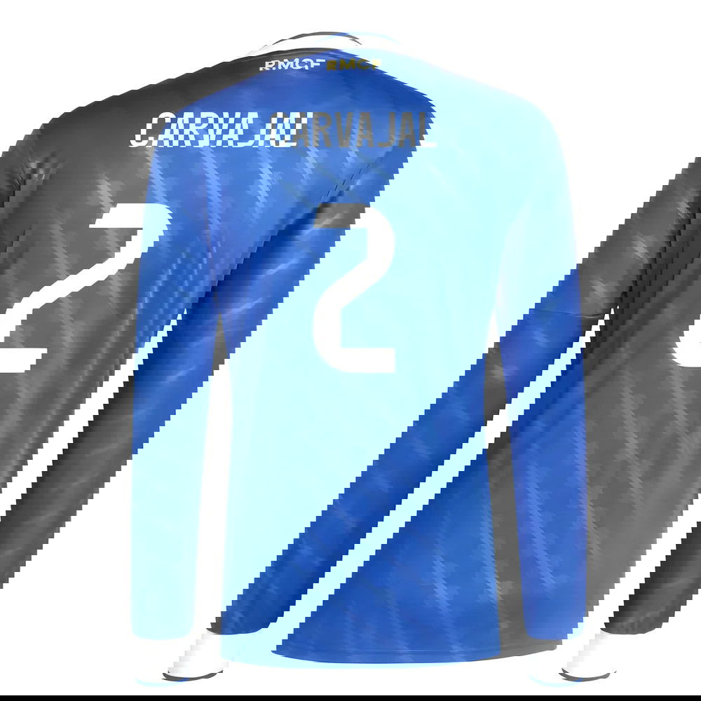 2025-2026 Real Madrid Long Sleeve Third Shirt (Carvajal 2)