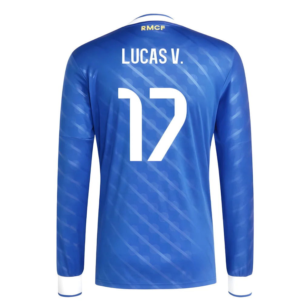 2025-2026 Real Madrid Long Sleeve Third Shirt (Lucas V. 17)