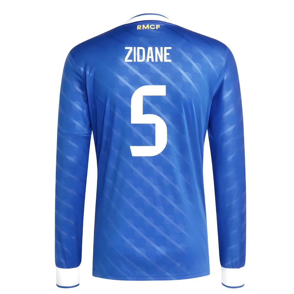 2025-2026 Real Madrid Long Sleeve Third Shirt (Zidane 5)