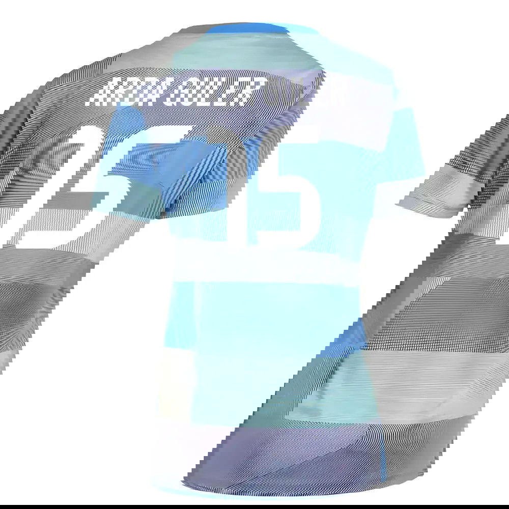 2025-2026 Real Madrid Pre-Match Shirt (Bluebird) - Womens (Arda Guler 15)