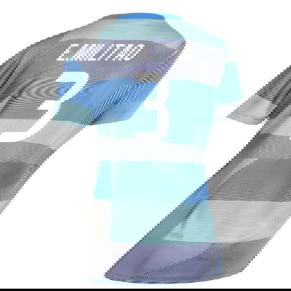 2025-2026 Real Madrid Pre-Match Shirt (Bluebird) - Womens (E.Militao 3)