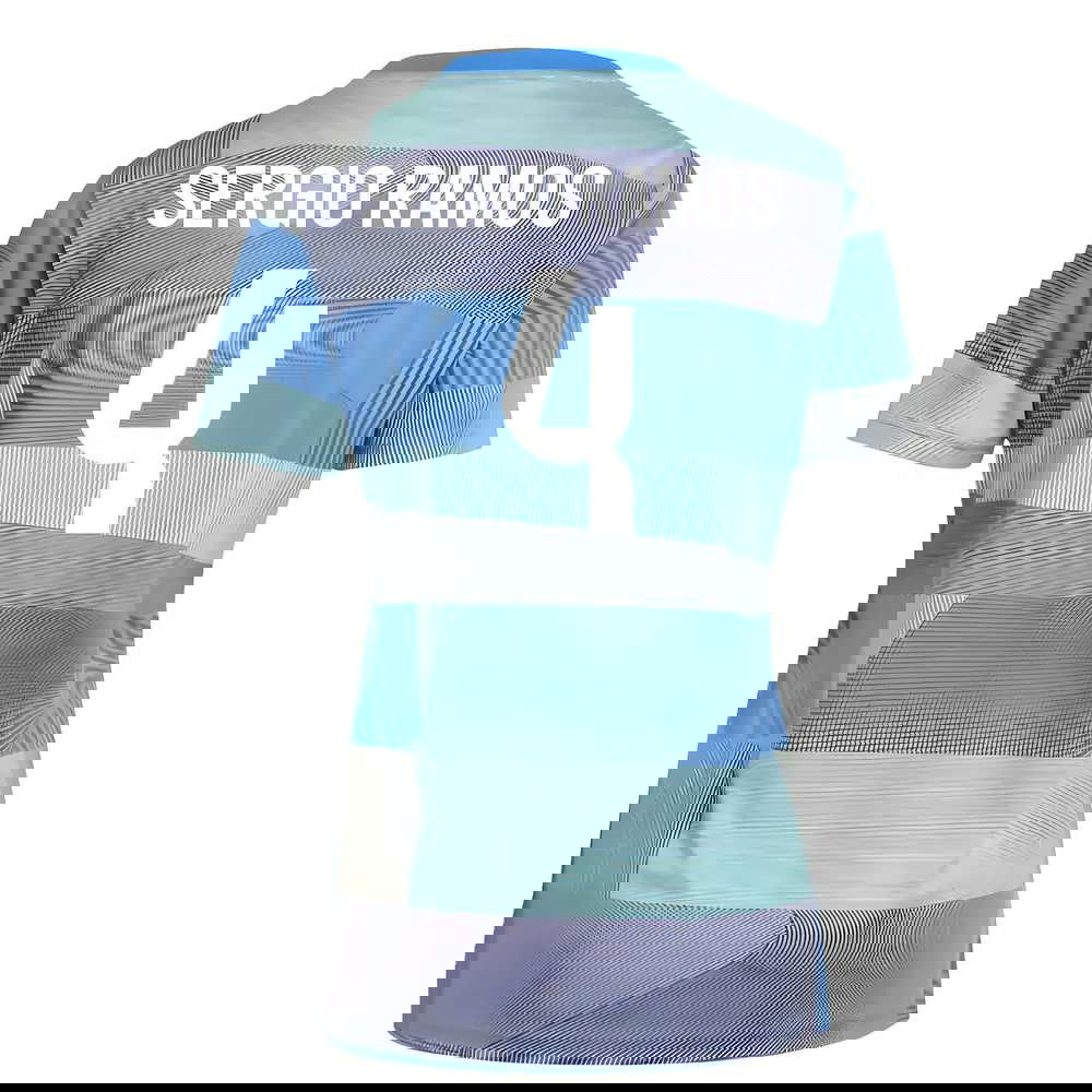 2025-2026 Real Madrid Pre-Match Shirt (Bluebird) - Womens (Sergio Ramos 4)