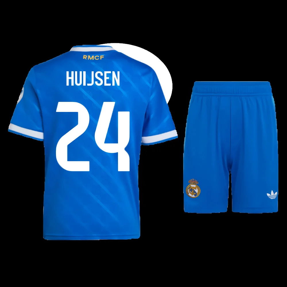 2025-2026 Real Madrid Third Mini Kit (Huijsen 24)