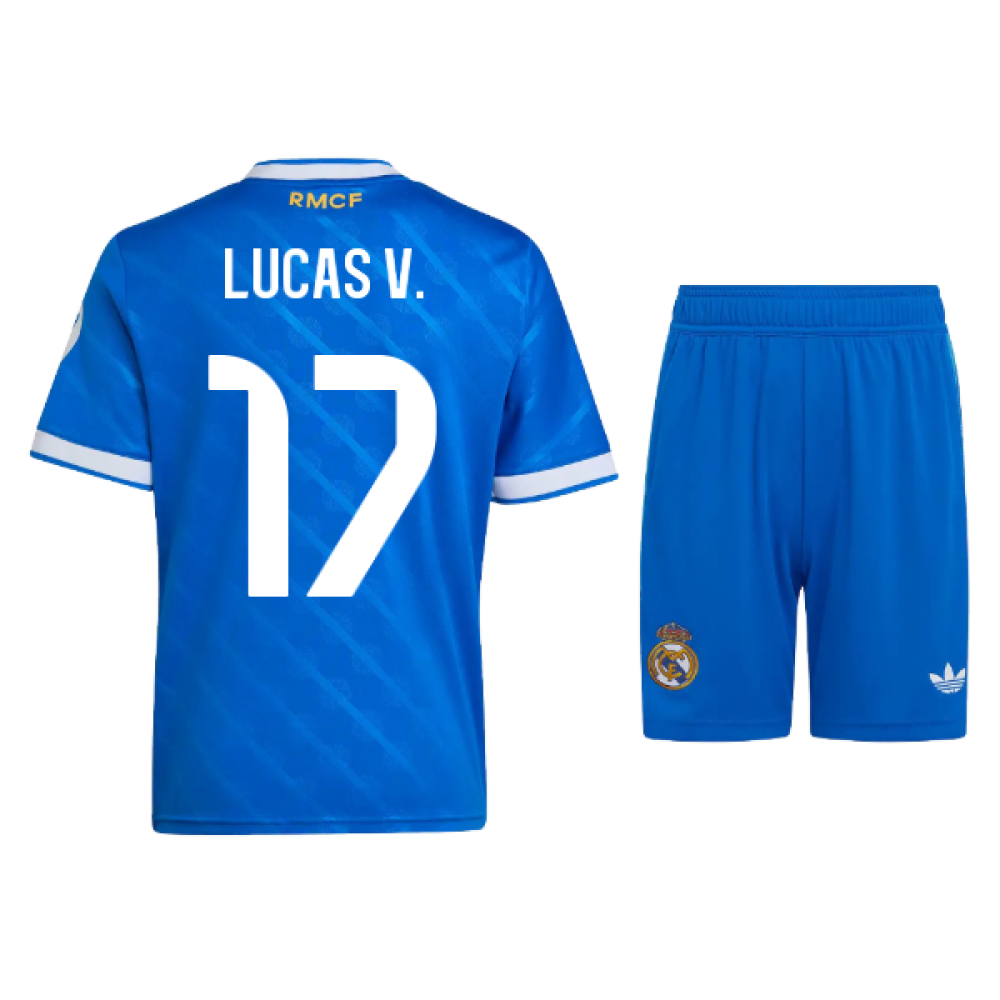 2025-2026 Real Madrid Third Mini Kit (Lucas V. 17)