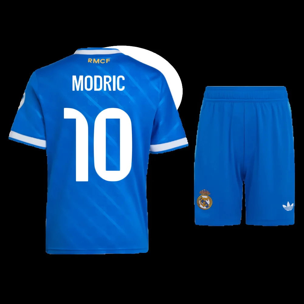 2025-2026 Real Madrid Third Mini Kit (Modric 10)