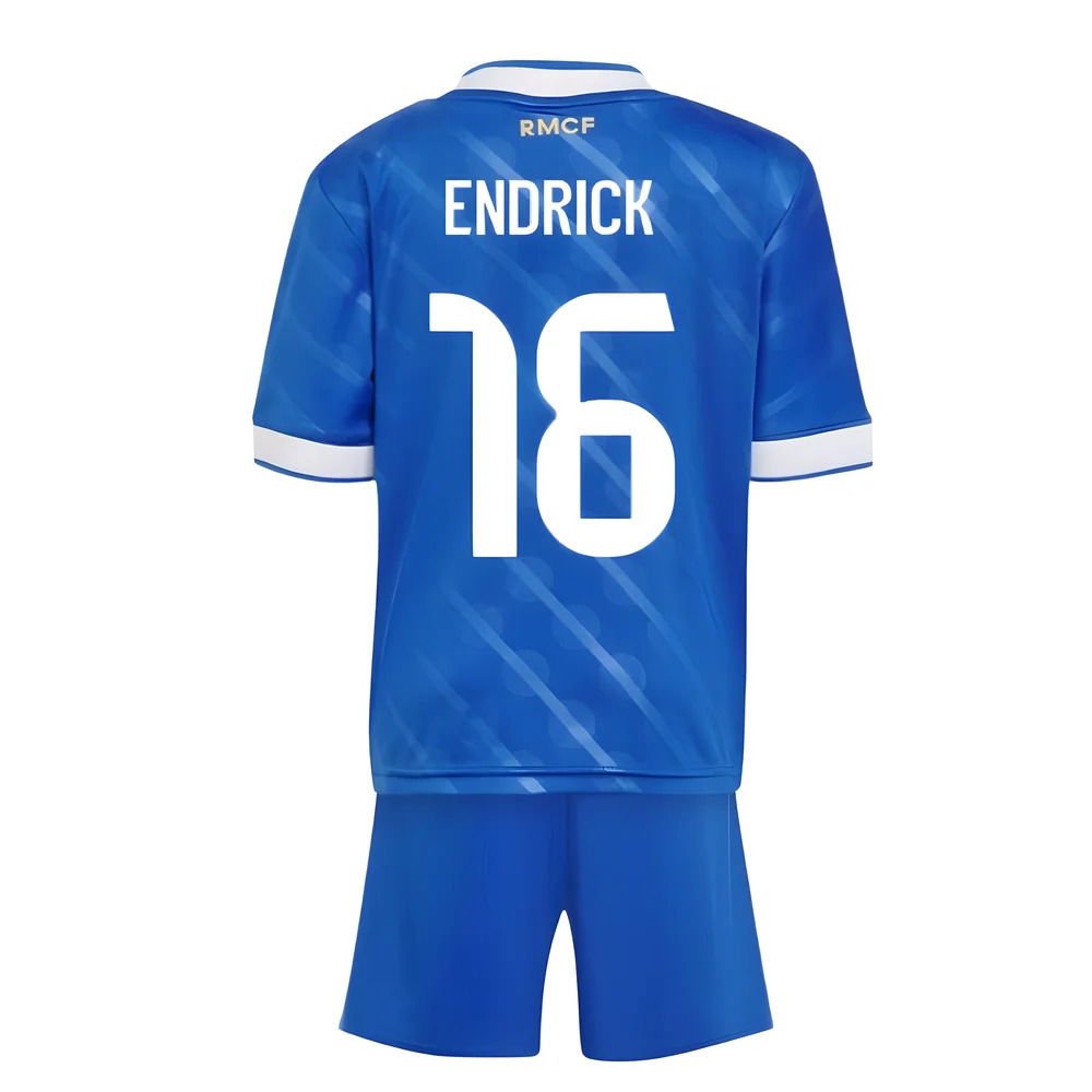2025-2026 Real Madrid Third Youth Kit (Endrick 16)