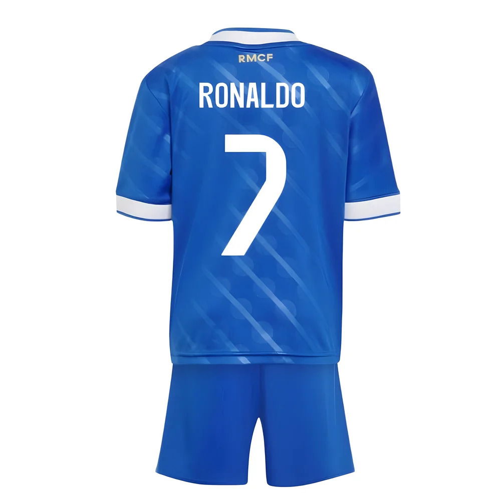 2025-2026 Real Madrid Third Youth Kit (Ronaldo 7)