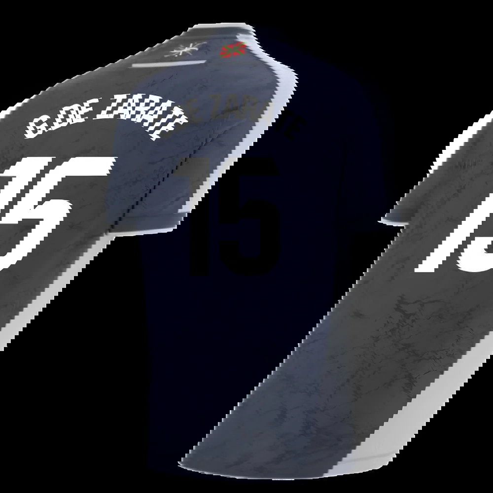 2025-2026 Real Sociedad Away Shirt (G.De Zarate 15)