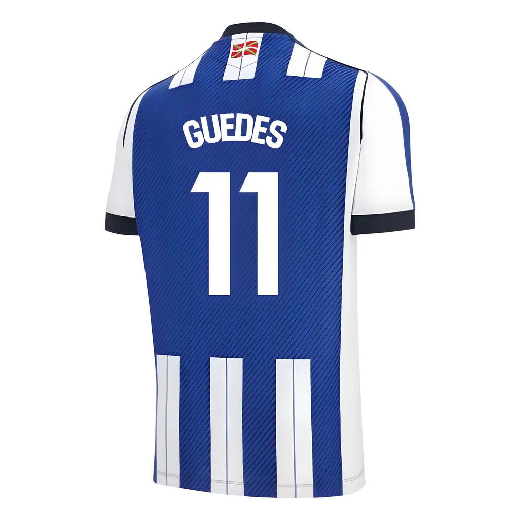 2025-2026 Real Sociedad Home Shirt (Guedes 11)