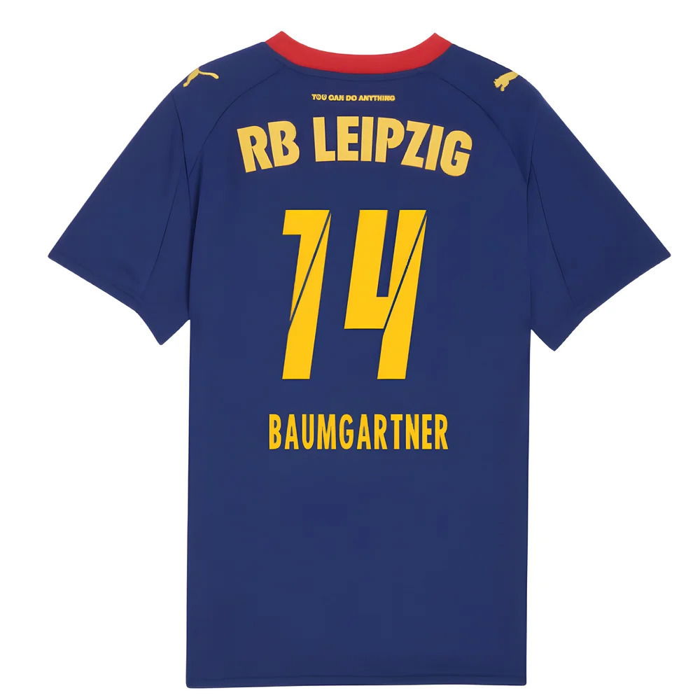 2025-2026 Red Bull Leipzig Away Shirt (Kids) (Baumgartner 14)