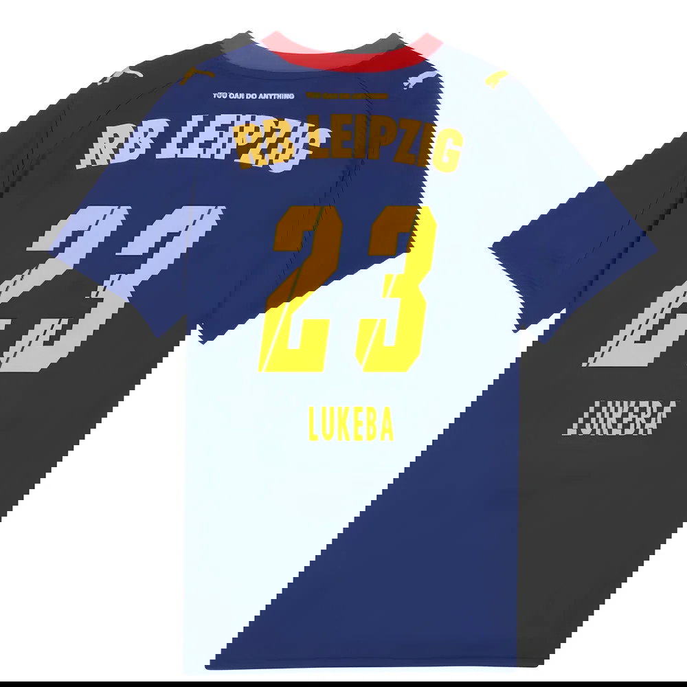 2025-2026 Red Bull Leipzig Away Shirt (Kids) (Lukeba 23)