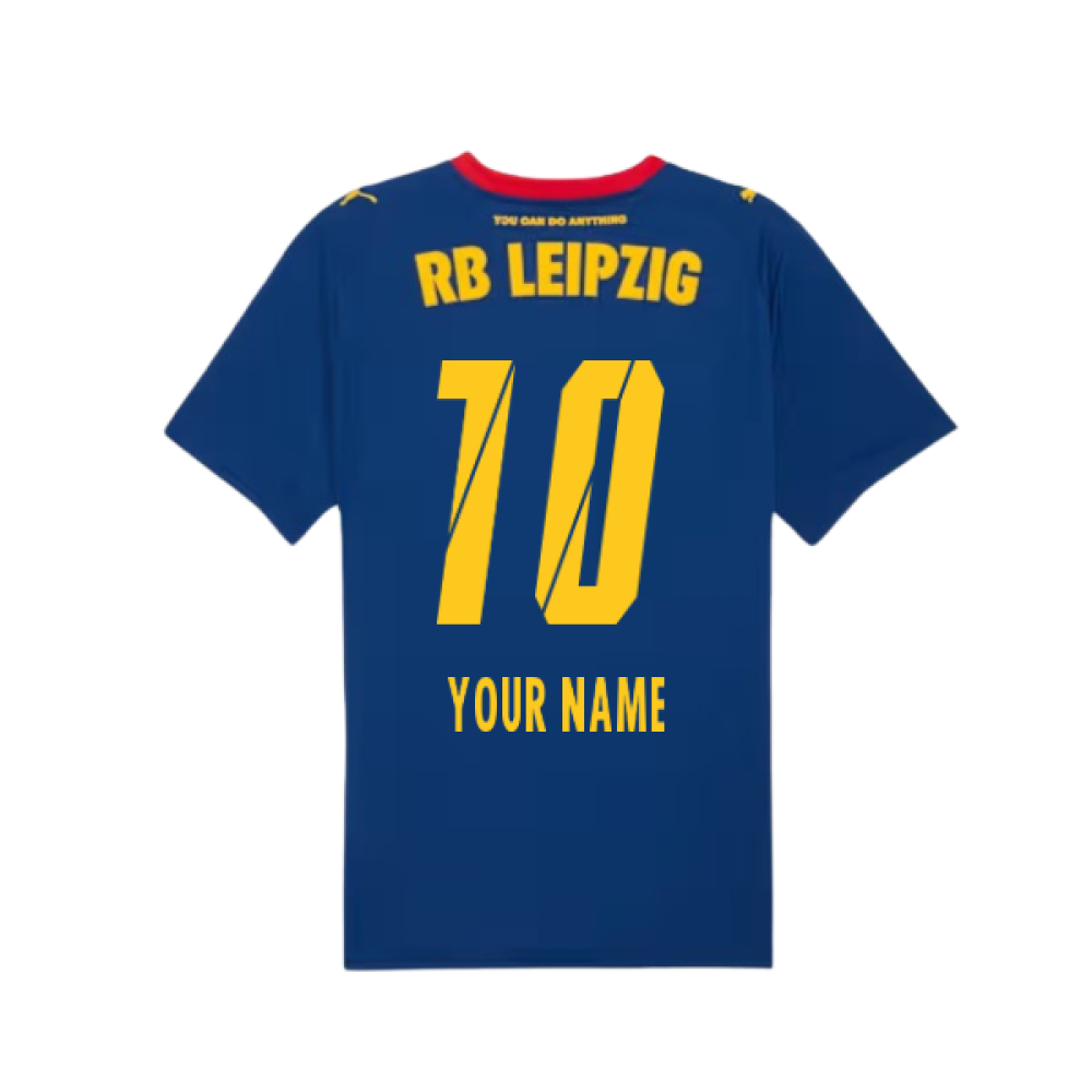 2025-2026 Red Bull Leipzig Away Shirt (Your Name)