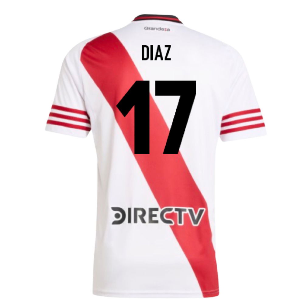 2025-2026 River Plate Home Shirt (Diaz 17)