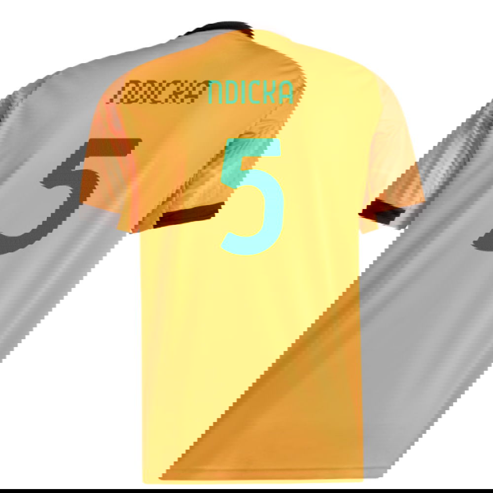2025-2026 Roma Away Shirt (Ndicka 5)