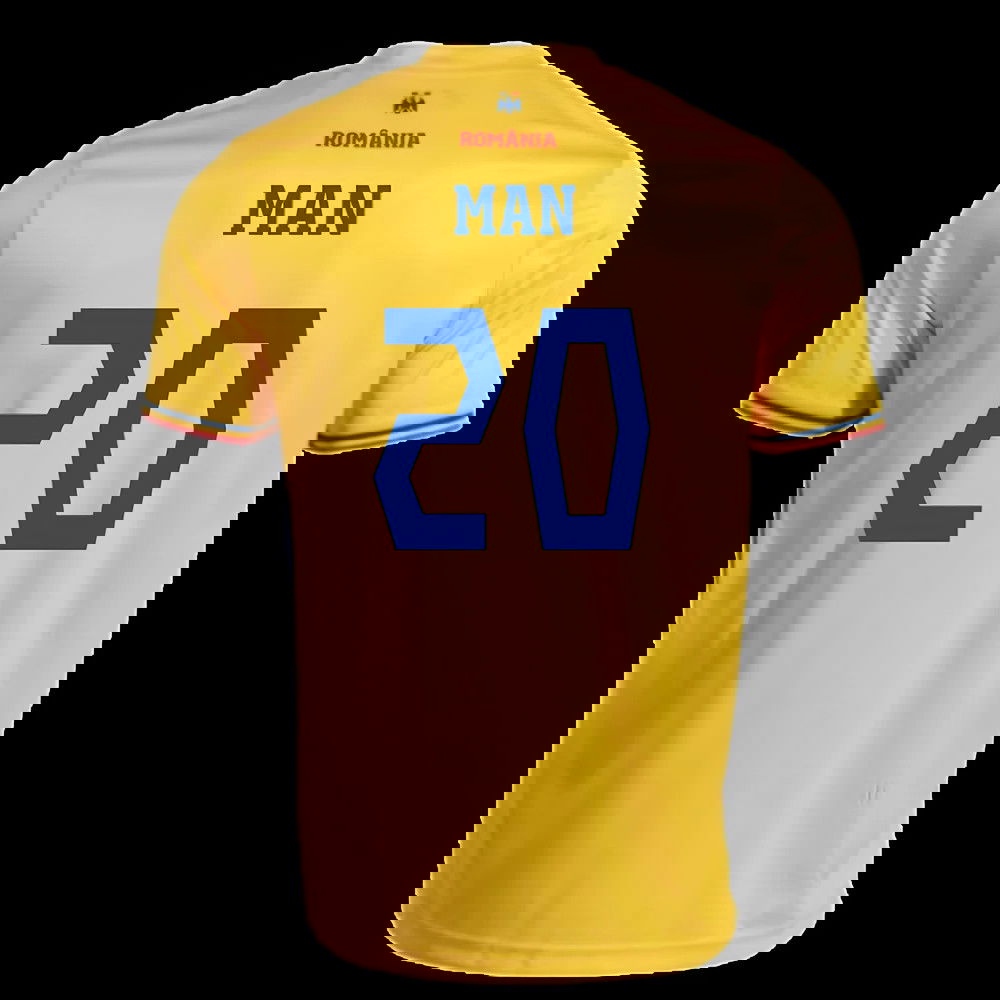 2025-2026 Romania Home Replica Shirt (Kids) (Man 20)