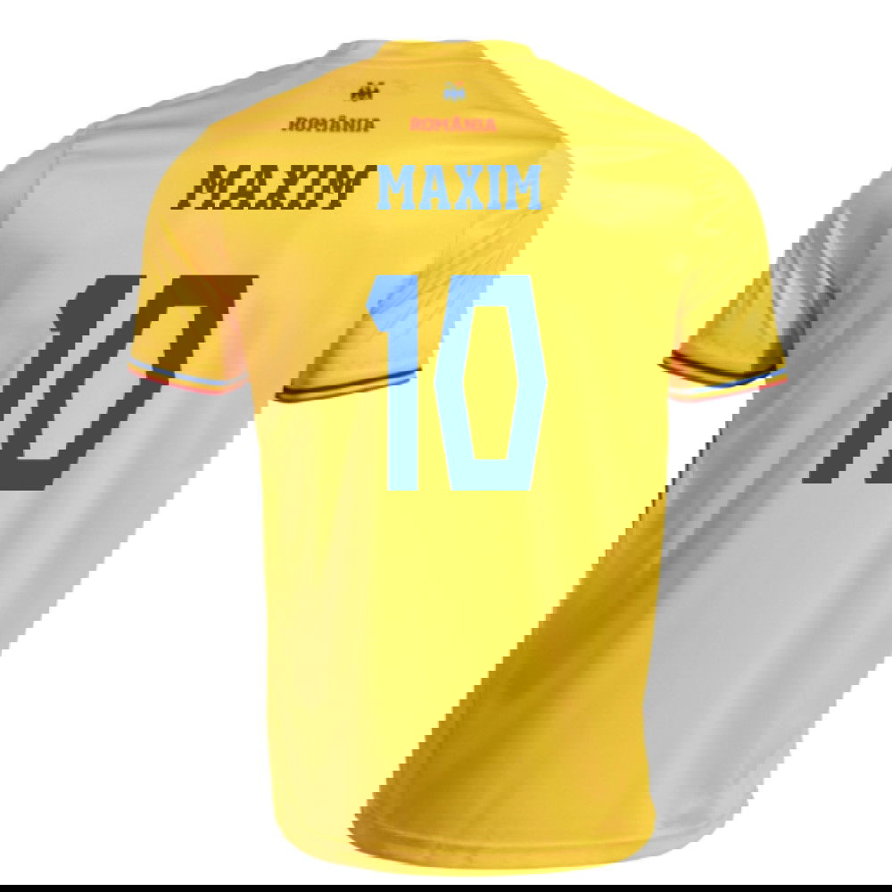 2025-2026 Romania Home Replica Shirt (Kids) (Maxim 10)