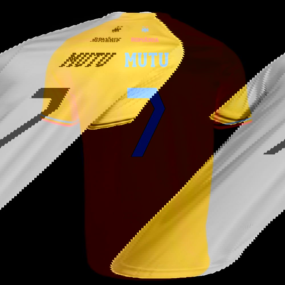 2025-2026 Romania Home Replica Shirt (Kids) (Mutu 7)