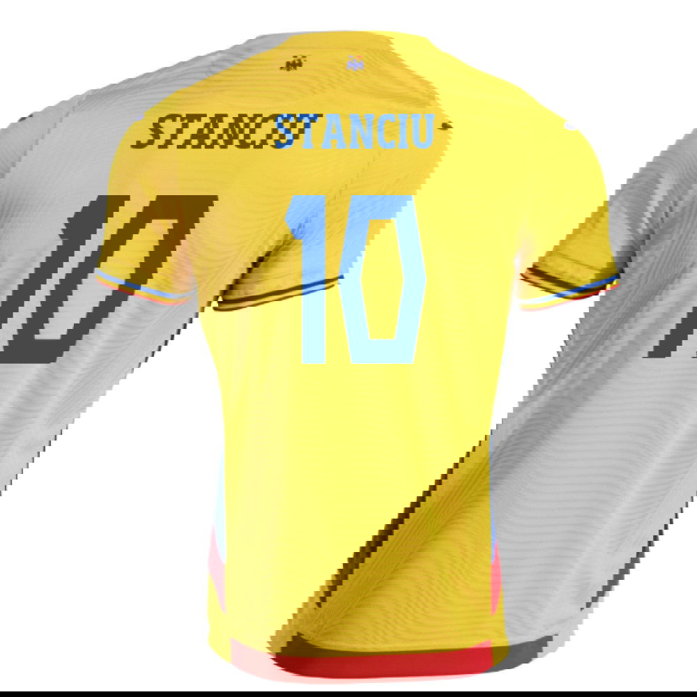 2025-2026 Romania Home Shirt (Stanciu 10)