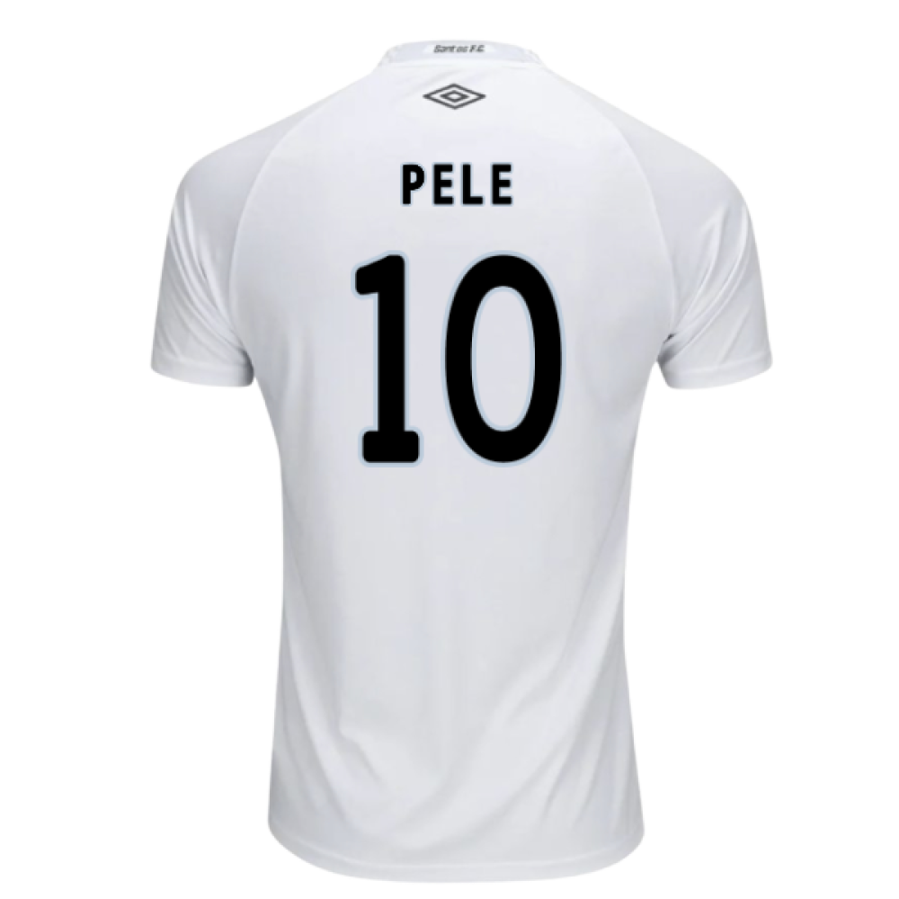 2025-2026 Santos Home Shirt (Pele 10)