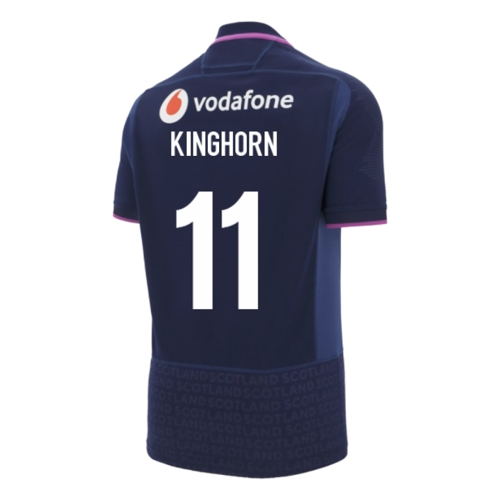 2025-2026 Scotland Home Rugby Shirt (Kids) (Kinghorn 11)