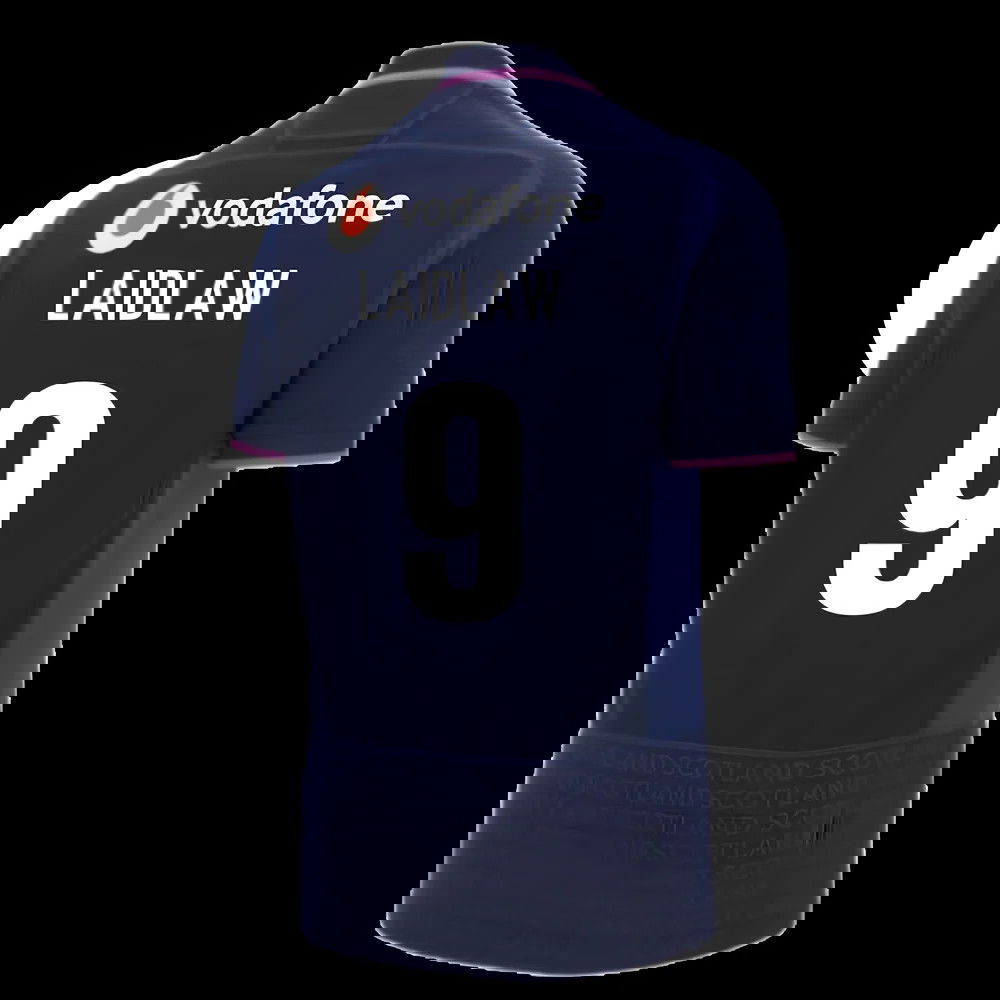 2025-2026 Scotland Home Rugby Shirt (Kids) (Laidlaw 9)