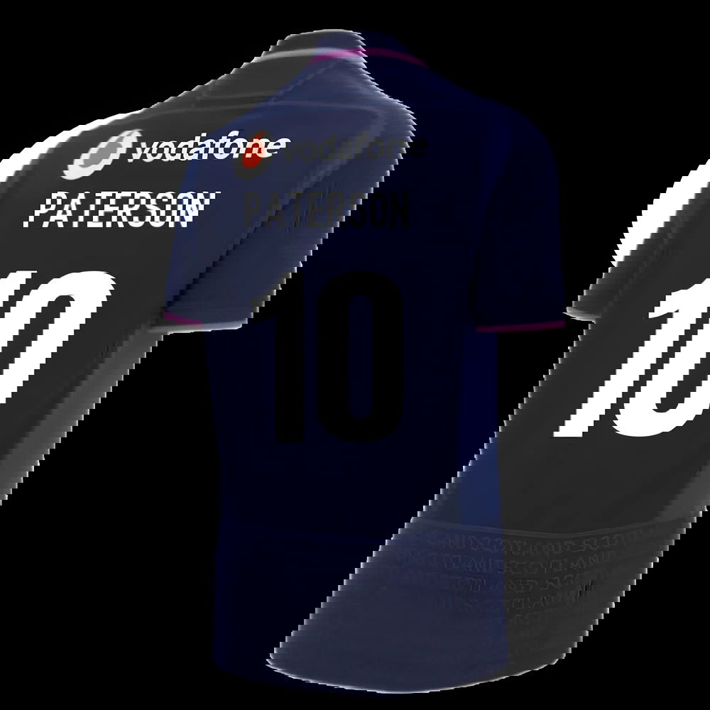 2025-2026 Scotland Home Rugby Shirt (Kids) (Paterson 10)