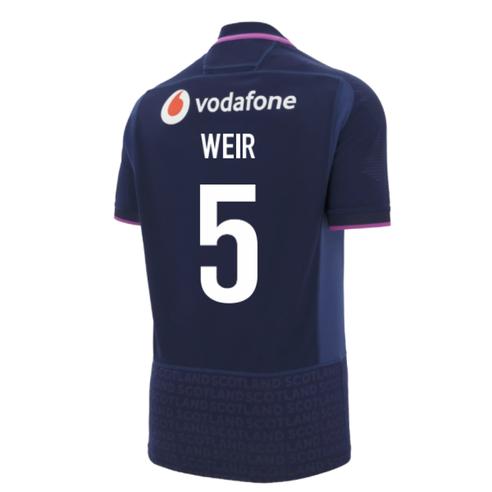 2025-2026 Scotland Rugby Home Replica Shirt (Weir 5)