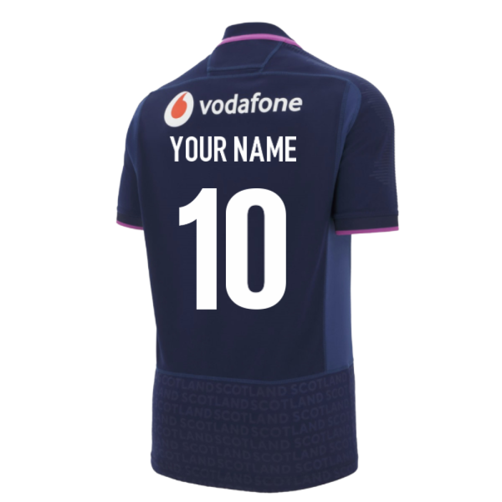 2025-2026 Scotland Rugby Home Replica Shirt (Your Name)