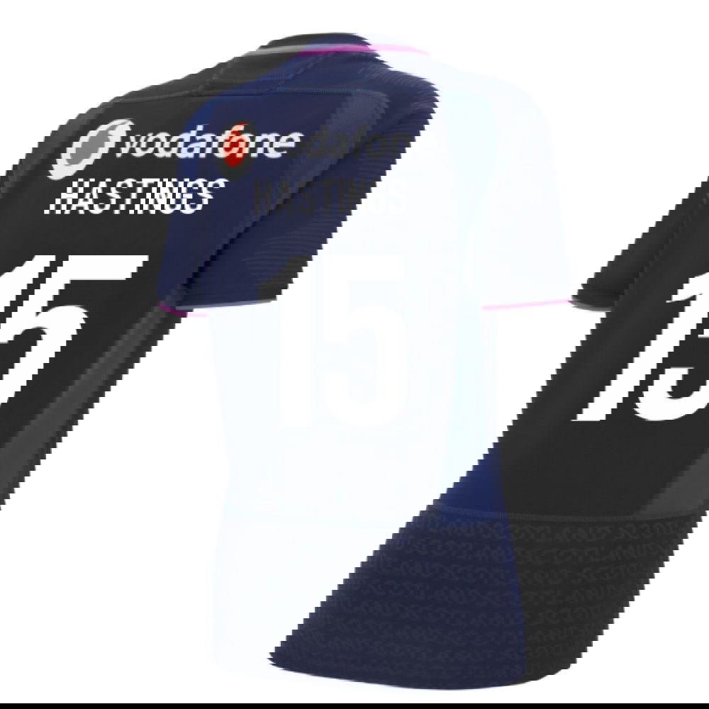 2025-2026 Scotland Rugby Poly Replica Shirt (Womens) (Hastings 15)