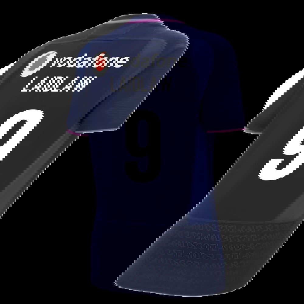 2025-2026 Scotland Rugby Poly Replica Shirt (Womens) (Laidlaw 9)