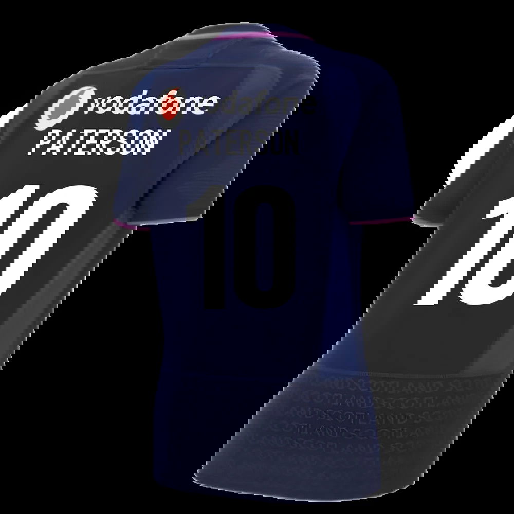 2025-2026 Scotland Rugby Poly Replica Shirt (Womens) (Paterson 10)