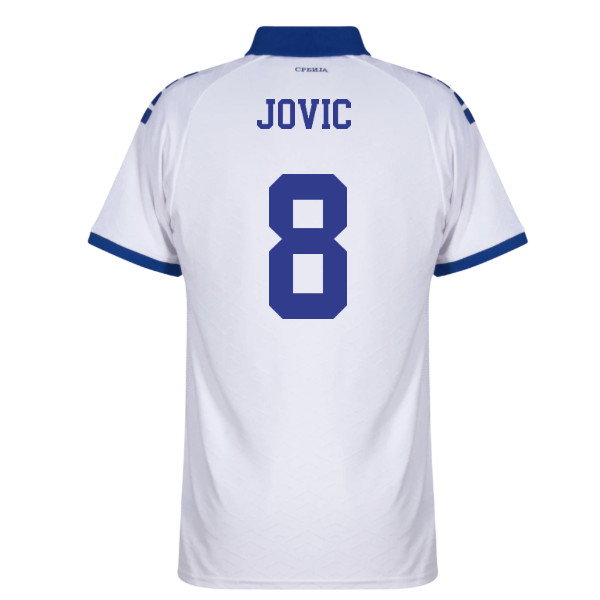 2025-2026 Serbia Away Shirt (Jovic 8)