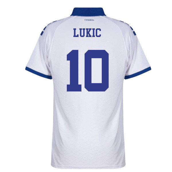2025-2026 Serbia Away Shirt (Lukic 10)